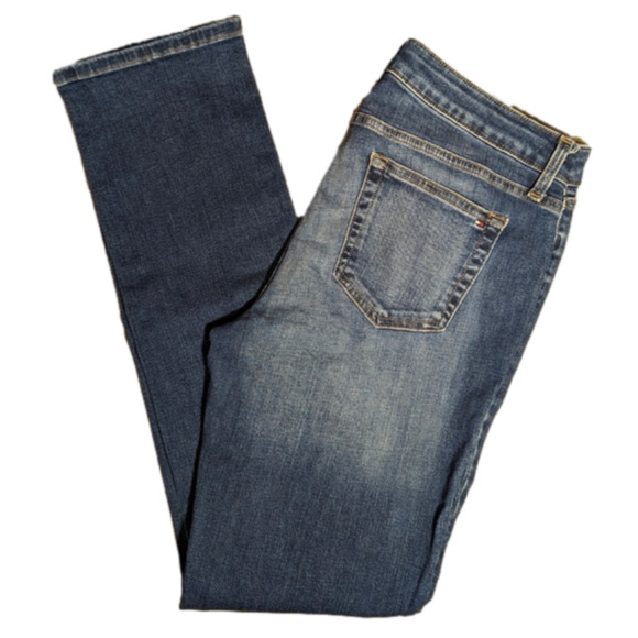 Y2K Tommy Hilfiger jeans size 10R medium wash straight leg - Picture 1 of 7